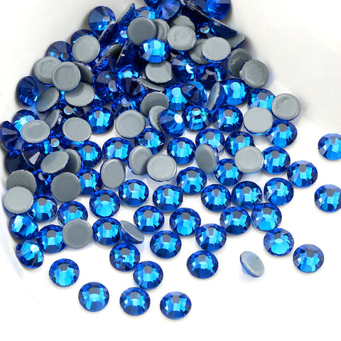 Cristal Titania Hotfix Azul Capri