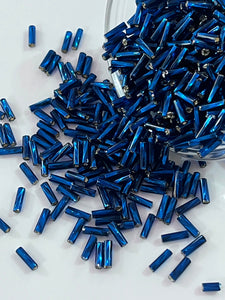 Canutillo Torcido No. 3 Azul Petróleo c/30 gr.