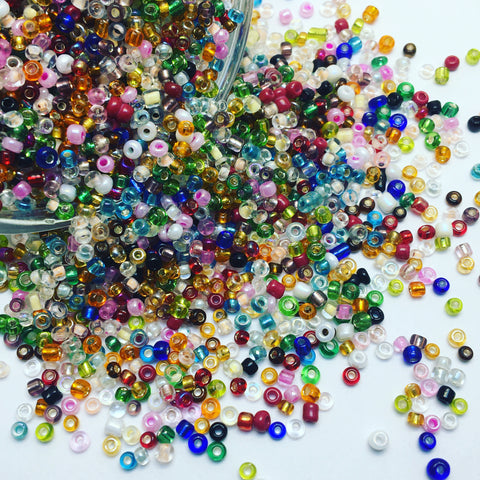 Chaquira 11/0 Mix Color c/32 gramos